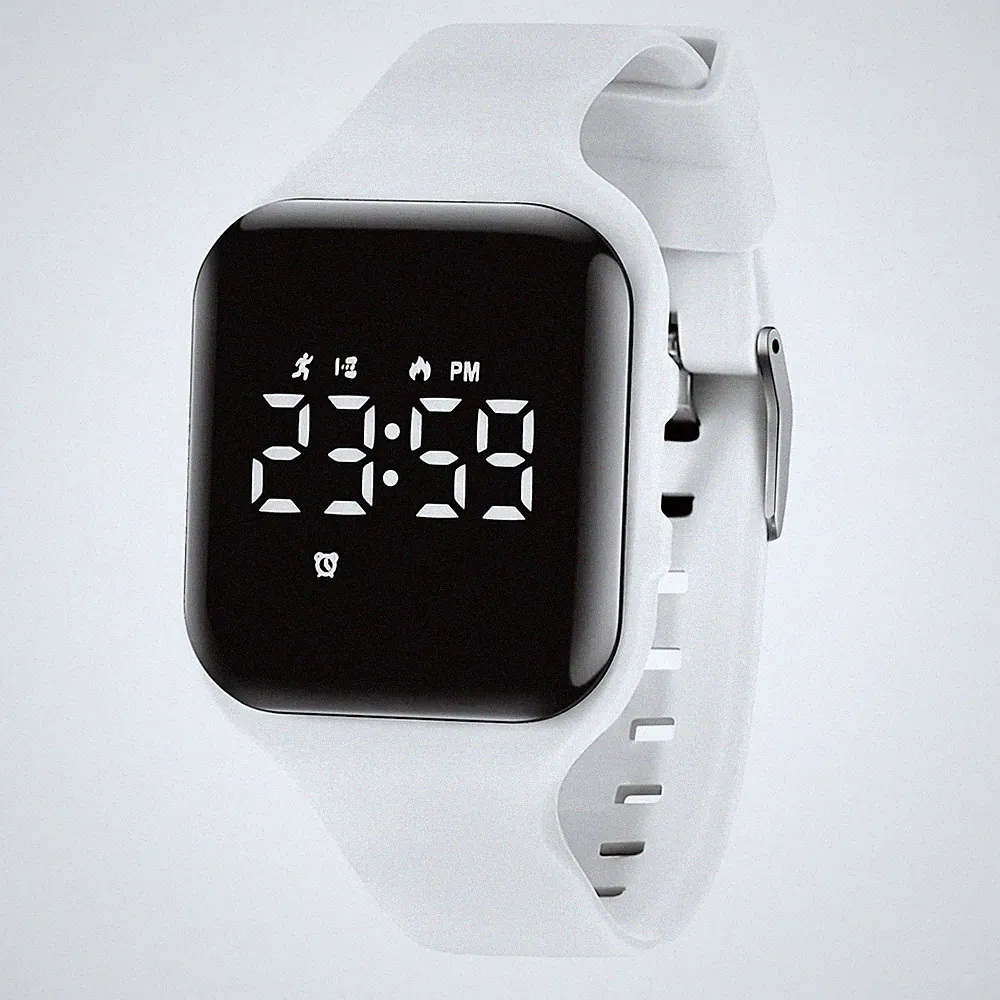 Digital Kinderuhr JungenSports Outdoor Wasserdicht Armbanduhr mit LEDLicht,We...