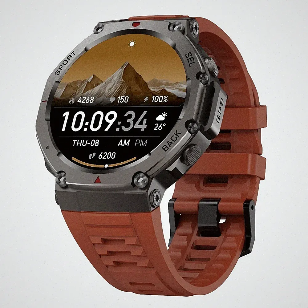 DM58 GPS Smartwatch 1,43 Zoll AMOLED Display unterstützt GLONASS BDS Galileo Navic