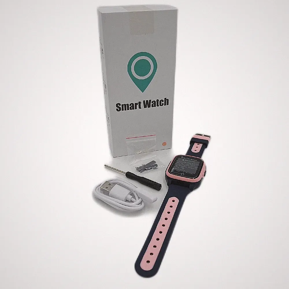 DUTERI D GPS Kinder Smartwatch Mädchen Uhr IOS Gps PINK