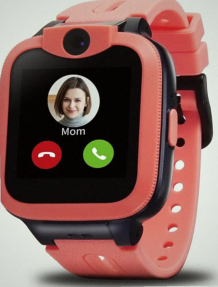 Easyfone KW2 Kinder Smartwatch, 4G, GPS, SMS, Kamera, Spiele Tracker Rosa