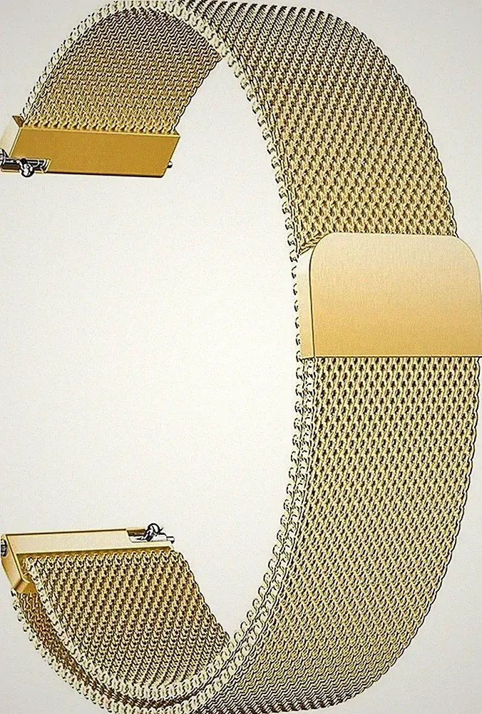 Edelstahl-Mesh Uhrenarmband Armband 20mm für Smartwatches | Magnetverschluss...