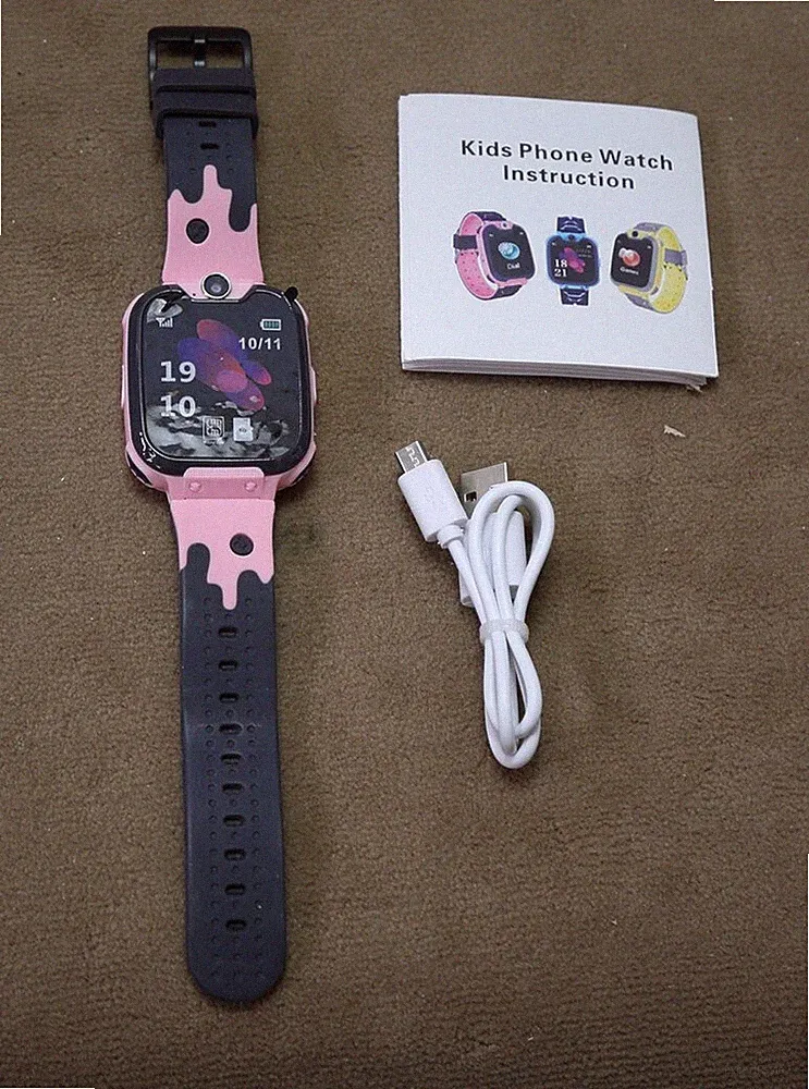 EDTOUCH ETX001 Kinder-Smartwatch pink SOS-Call, 1.54 Zoll, 2G