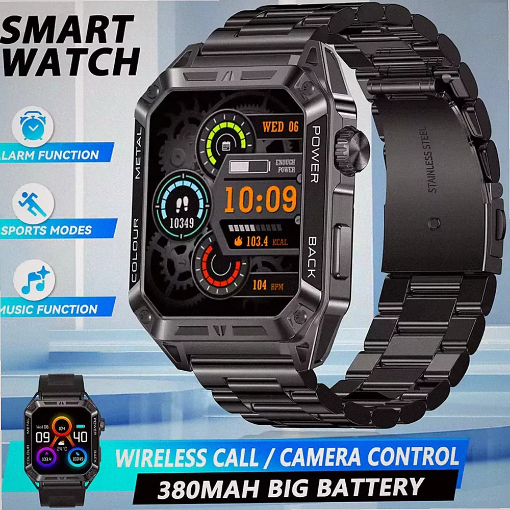 EIGIIS Smartwatch A33 Fit Watch Wasserdicht Herzfrequenz Schrittzähler Sport