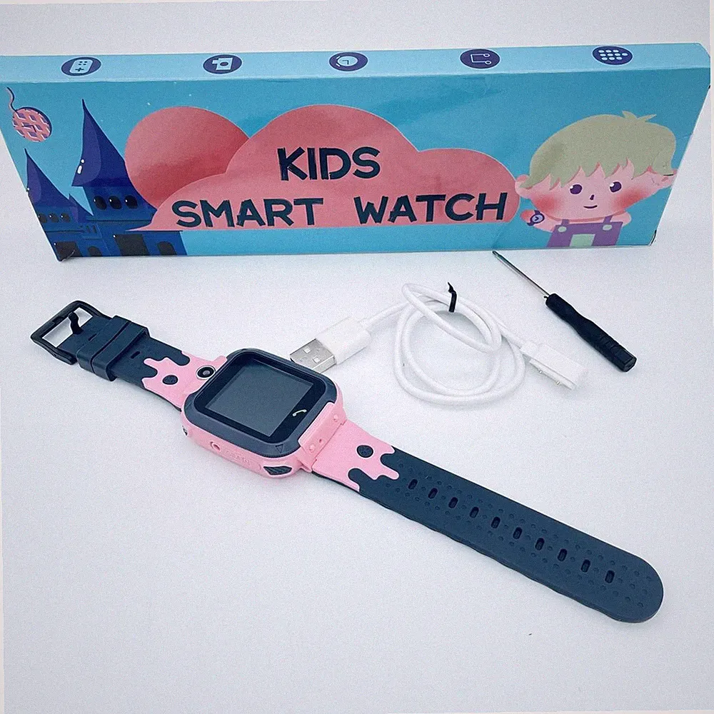 ELEJAFE Smartwatch Kinder, Kinder Smartwatch mit GPS und Telefon, Wasserdicht GP