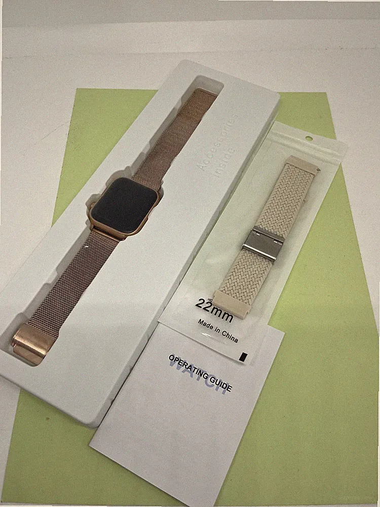 elfofle Smartwatch Damen Herren mit Telefonfunktion, 1,83" HD Touchscreen