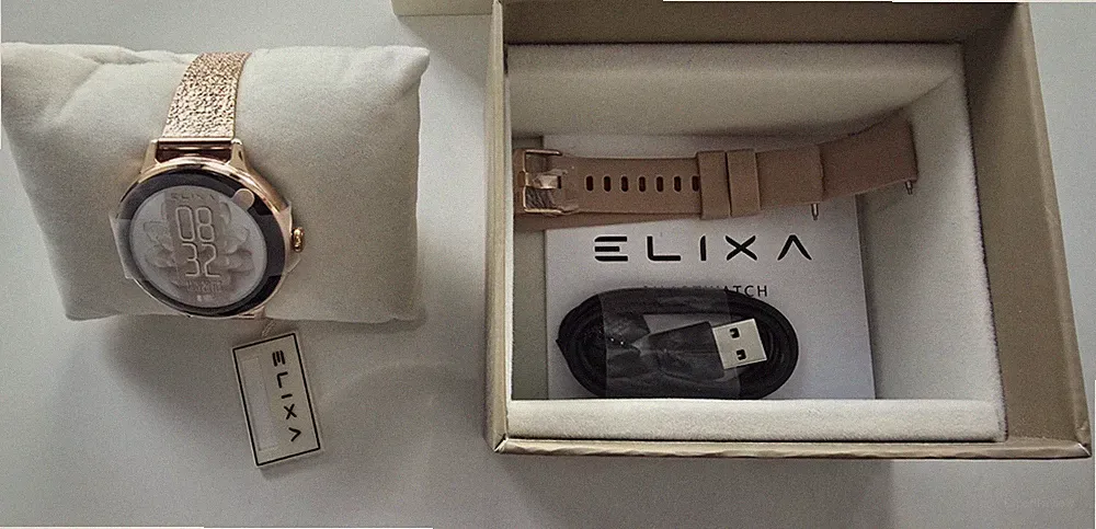 smartwatch damen rund