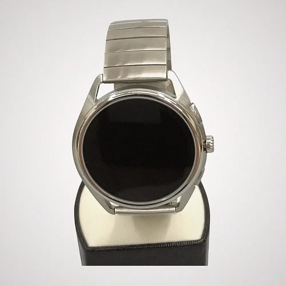 Emporio Armani Smartwatch Edelstahl mit Box, Ladegerät aus Japan
