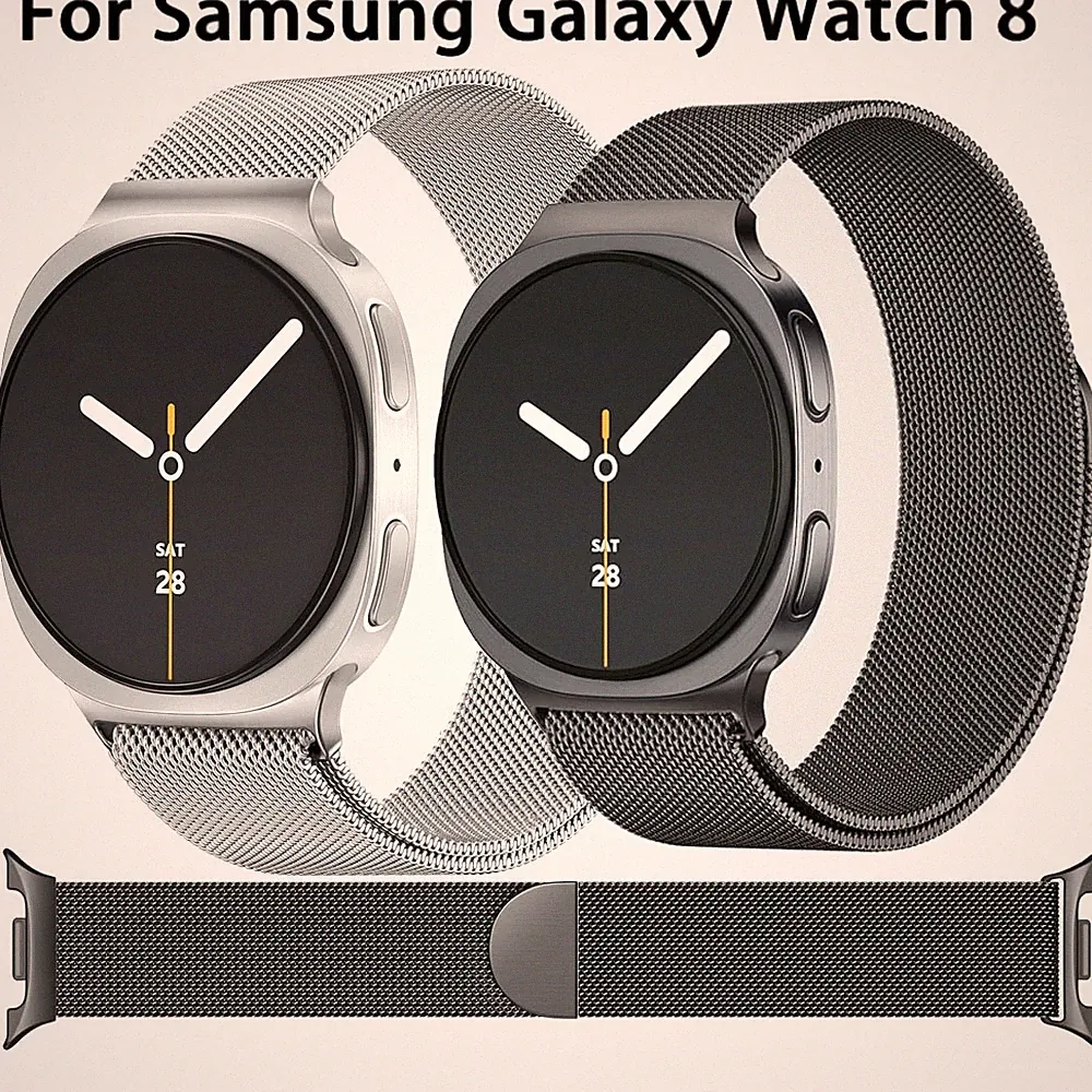 Ersatz Armband für Samsung Galaxy Watch 8/8 Classic 40/44/46mm 2025 Smartwatch