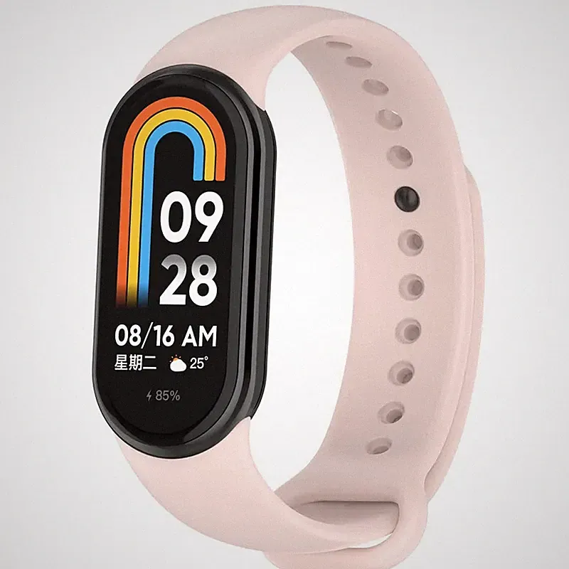 Ersatz Armband für Xiaomi Mi Smart Band 9 / 8 Fitness Tracker Smartwatch Silikon
