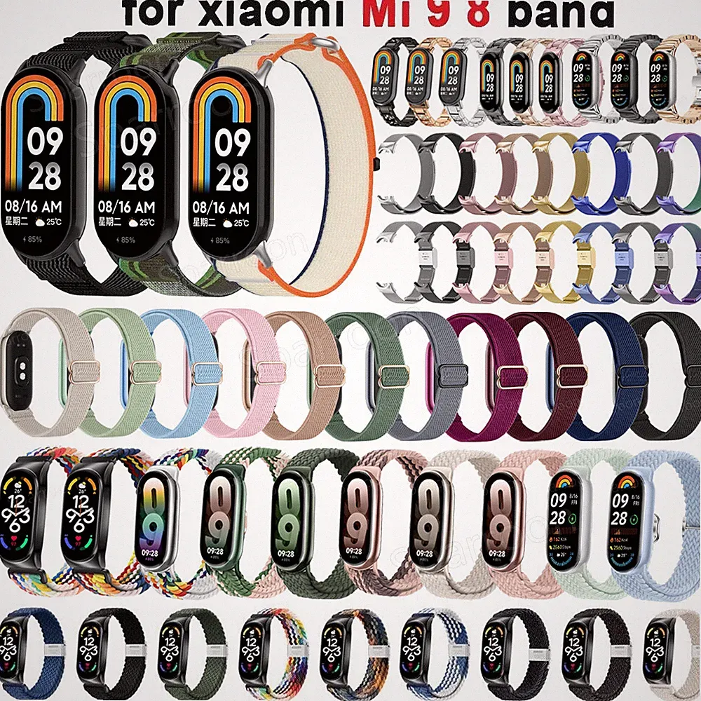 Ersatzarmband Für Xiaomi Mi Band 10 9 8 NFC Fitness Smartwatch Uhrenarmband