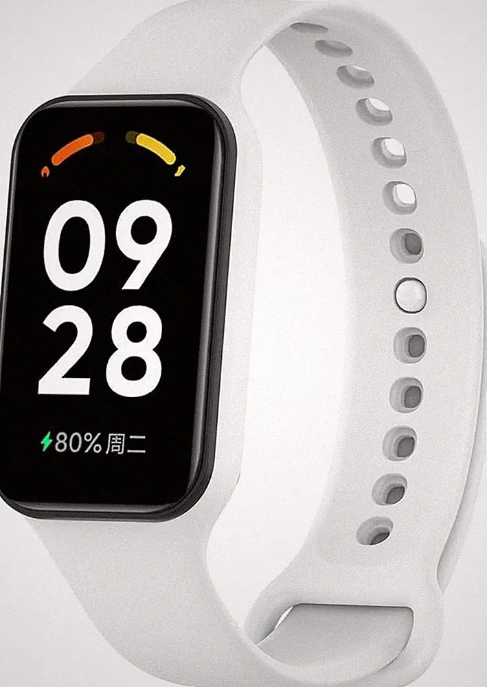 Ersatzarmband Für Xiaomi Smart Band 8 Active, Sport Armband Uhrenarmband, Siliko