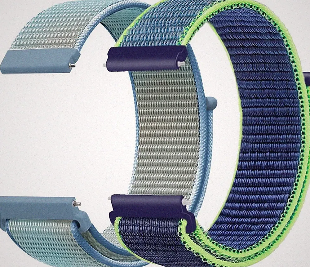 Fabric Nylon Uhrenarmbänder 20mm Ersatzarmbänder für Kinder Smartwatch, Sc