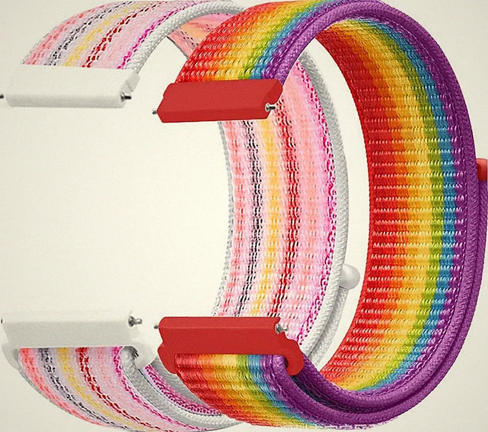 Fabric Nylon Uhrenarmbänder 20mm Ersatzarmbänder für Kinder Smartwatch, Schnellv