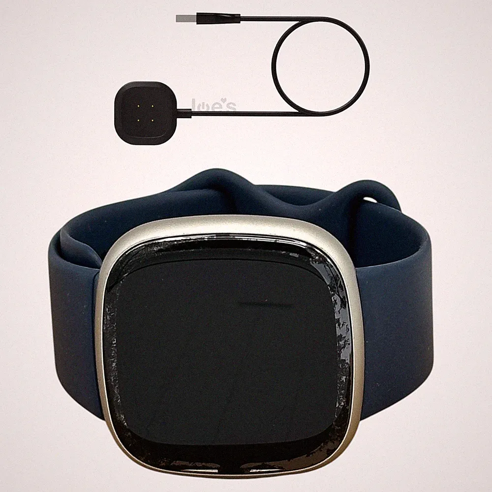 Fitbit Sense 2 Advanced Gesundheit Und Fitness Smartwatch - Platin