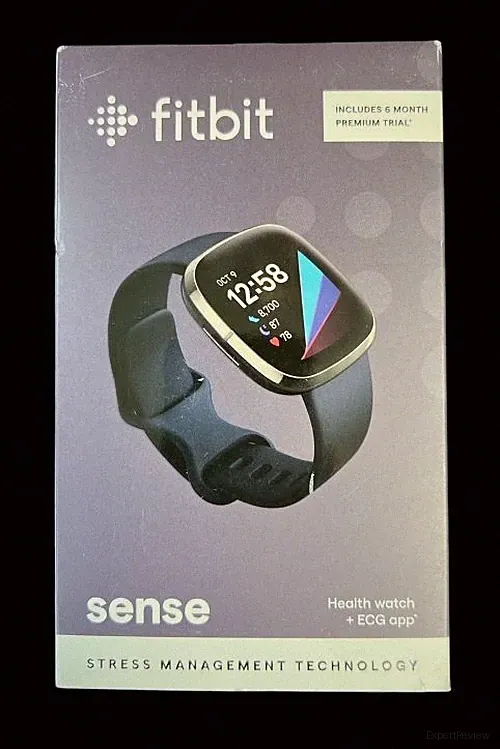 Fitbit Sense Erweiterte Smartwatch mit Tools für Herzgesundheit, Hauttemperatur
