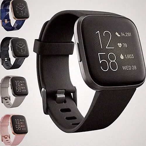 Fitbit Versa 2 Fitness Smartwatch Herzfrequenzmesser Aktivitätstracker 5 Farbe
