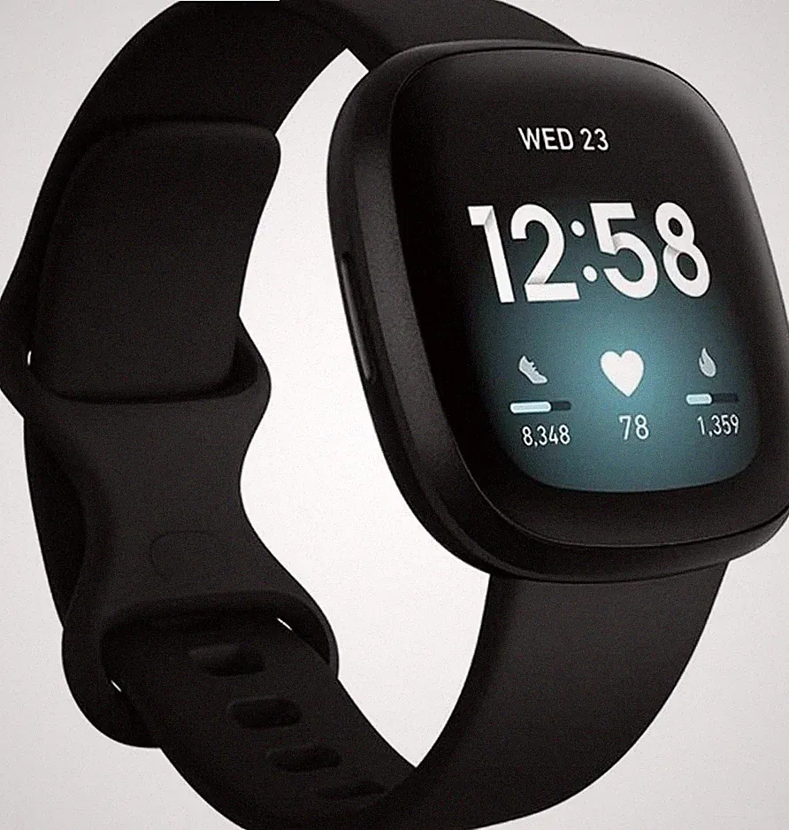 Fitbit Versa 3 by Google – Smartwatch Damen / Herren – Fitness-Tracker