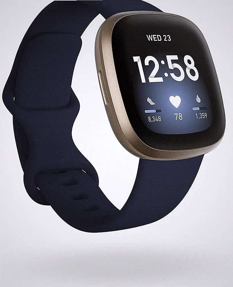 Fitbit Versa 3 by Google – Smartwatch Damen / Herren – Fitness-Tracker