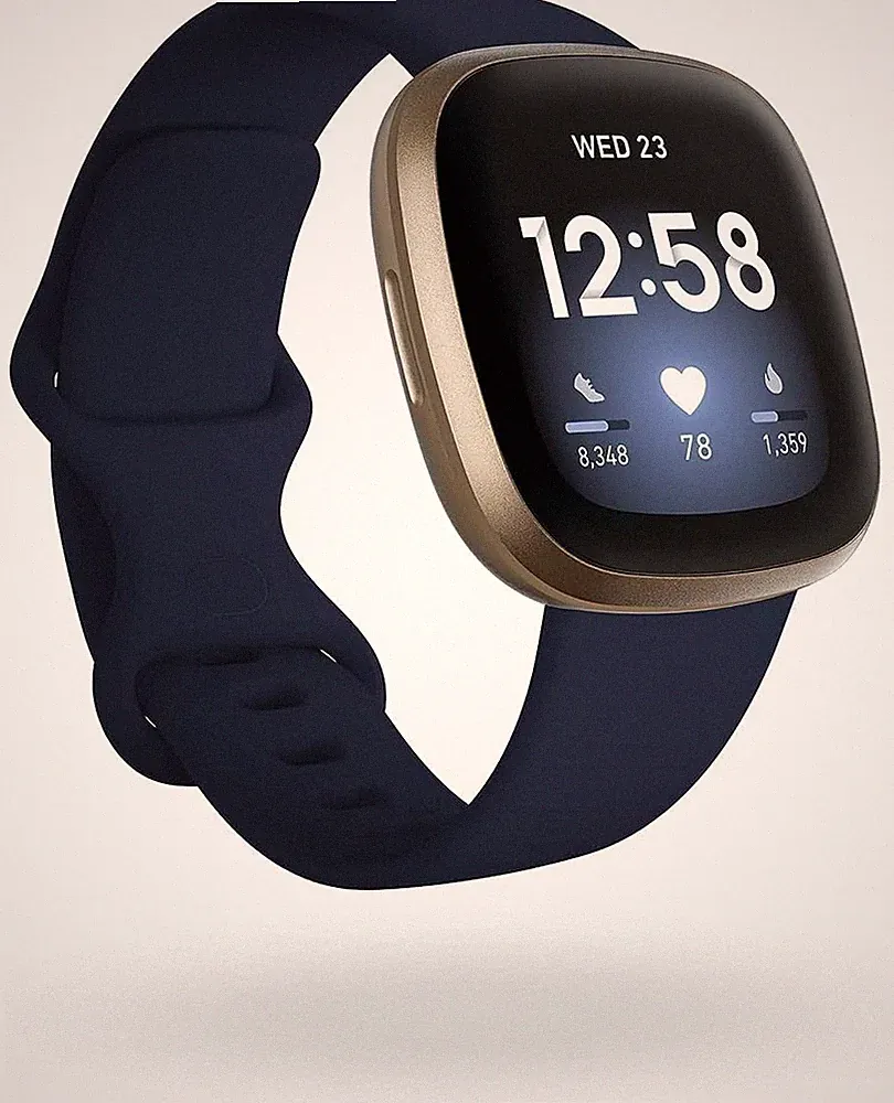Fitbit Versa 3 by Google Smartwatch Fitness-Tracker mit integrierten GPS