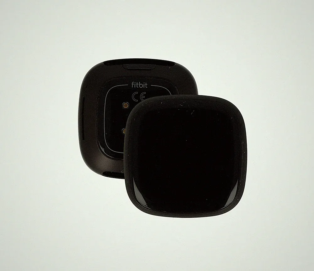 Fitbit Versa 3 schwarz Fitness Tracker Smartwatch - AKZEPTABEL - OHNE ARMBAND