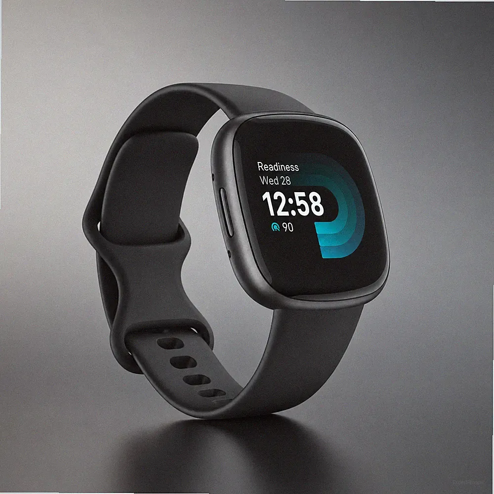 Fitbit Versa 4 Fitness-Smartwatch GPS 6 Tage Akku Wasserdicht 50m SpO2 NEU OVP