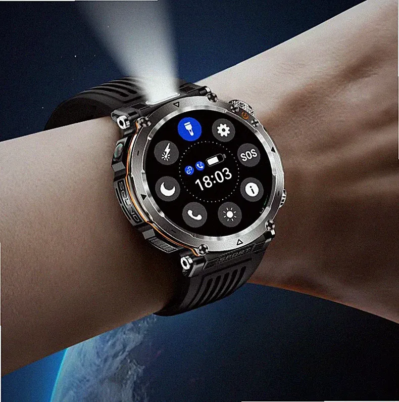 FitCloudPro Smartwatch – Multifunktionale Sportuhr mit Bluetooth & Fitness NGH30