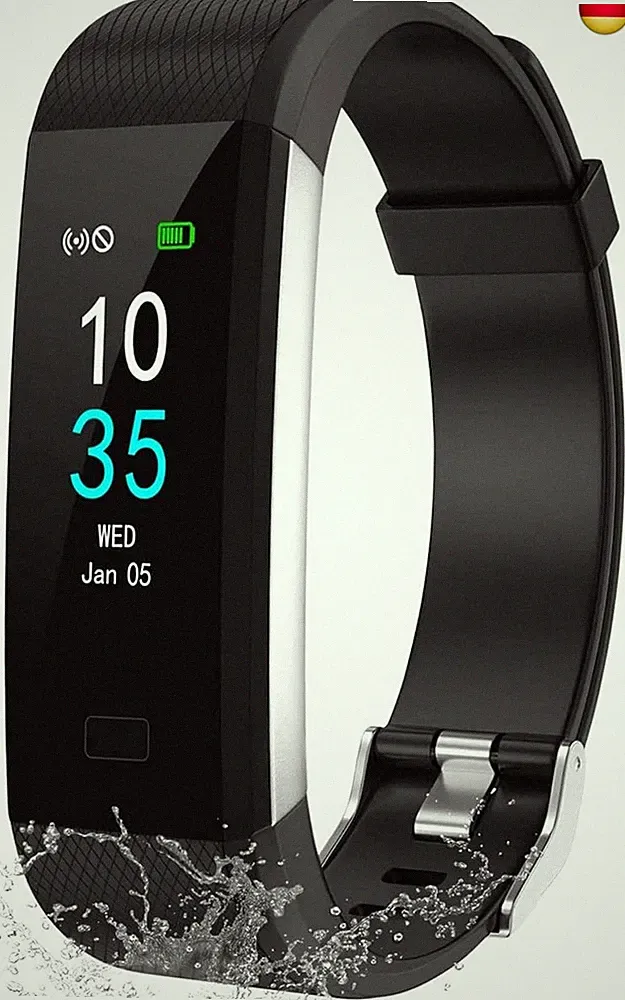 Fitness Armband Wasserdicht IP68 | Fitness Tracker Uhr | Smartwatch Schrittzähle