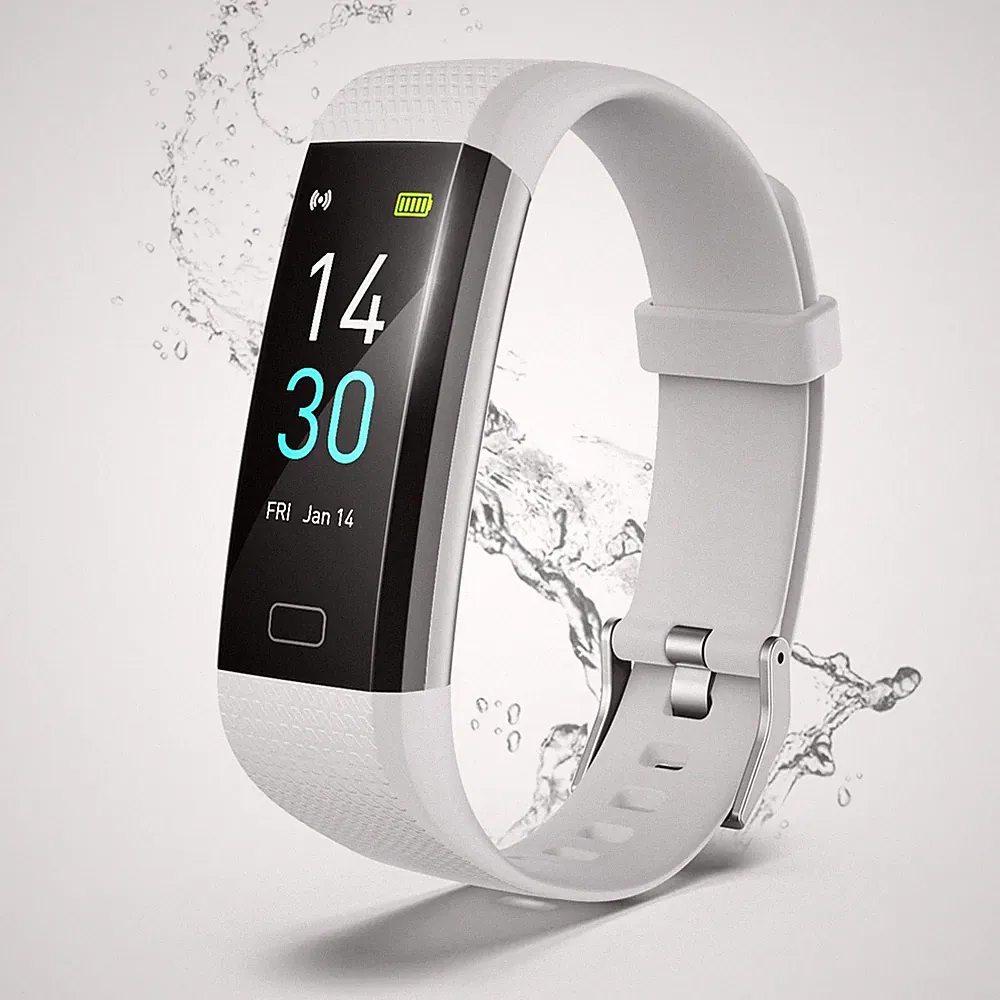 Fitness Armband Wasserdicht IP68 Fitness Tracker Uhr Smartwatch Schrittzähler