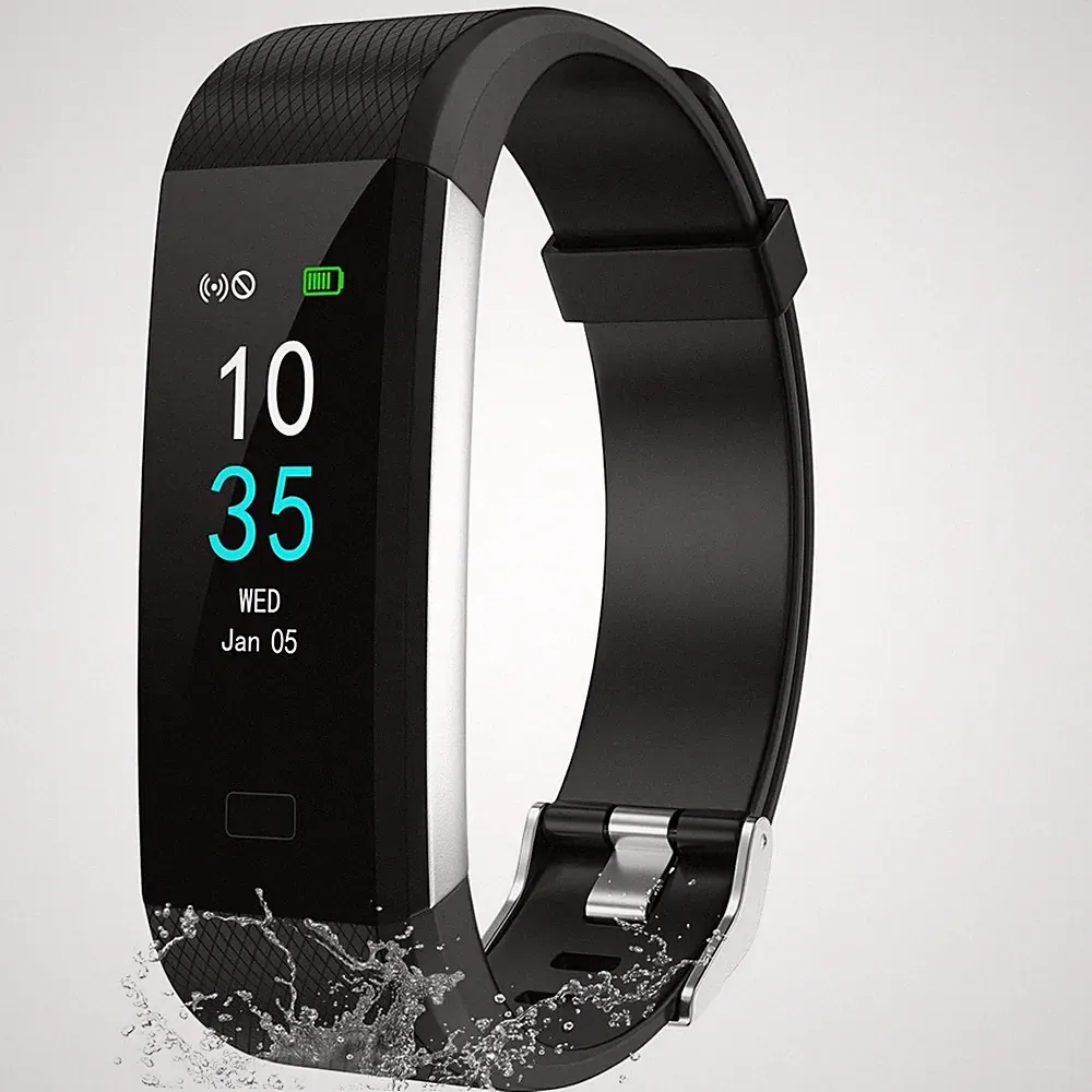 Fitness Armband Wasserdicht Smartwatch Fitness Tracker Uhr mit Schrittzähler S1