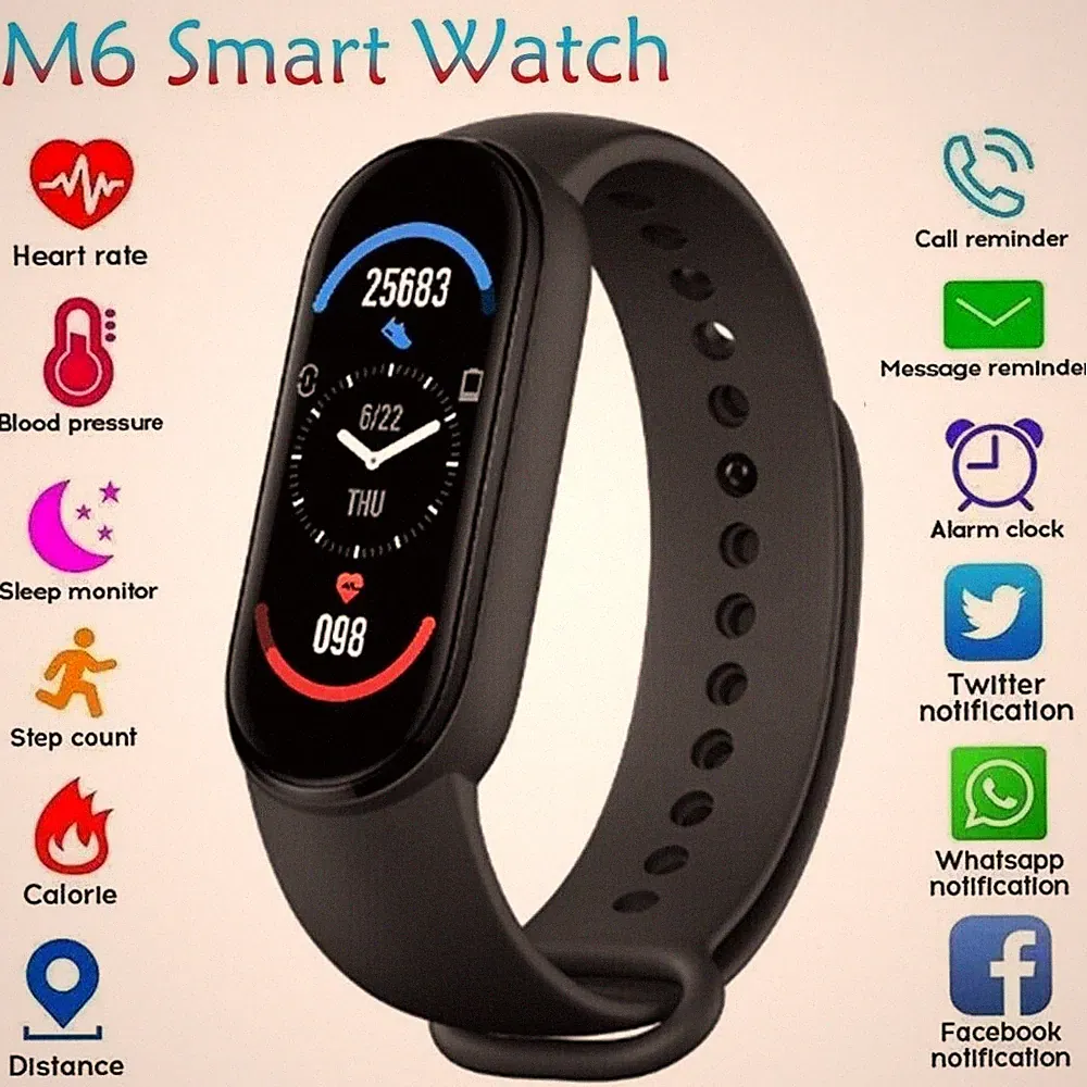 FITNESS SMART WATCH BAND SPORT AKTIVITÄT TRACKER SCHRITTZÄHLER KIND ERWACHSENE DAMEN HERREN