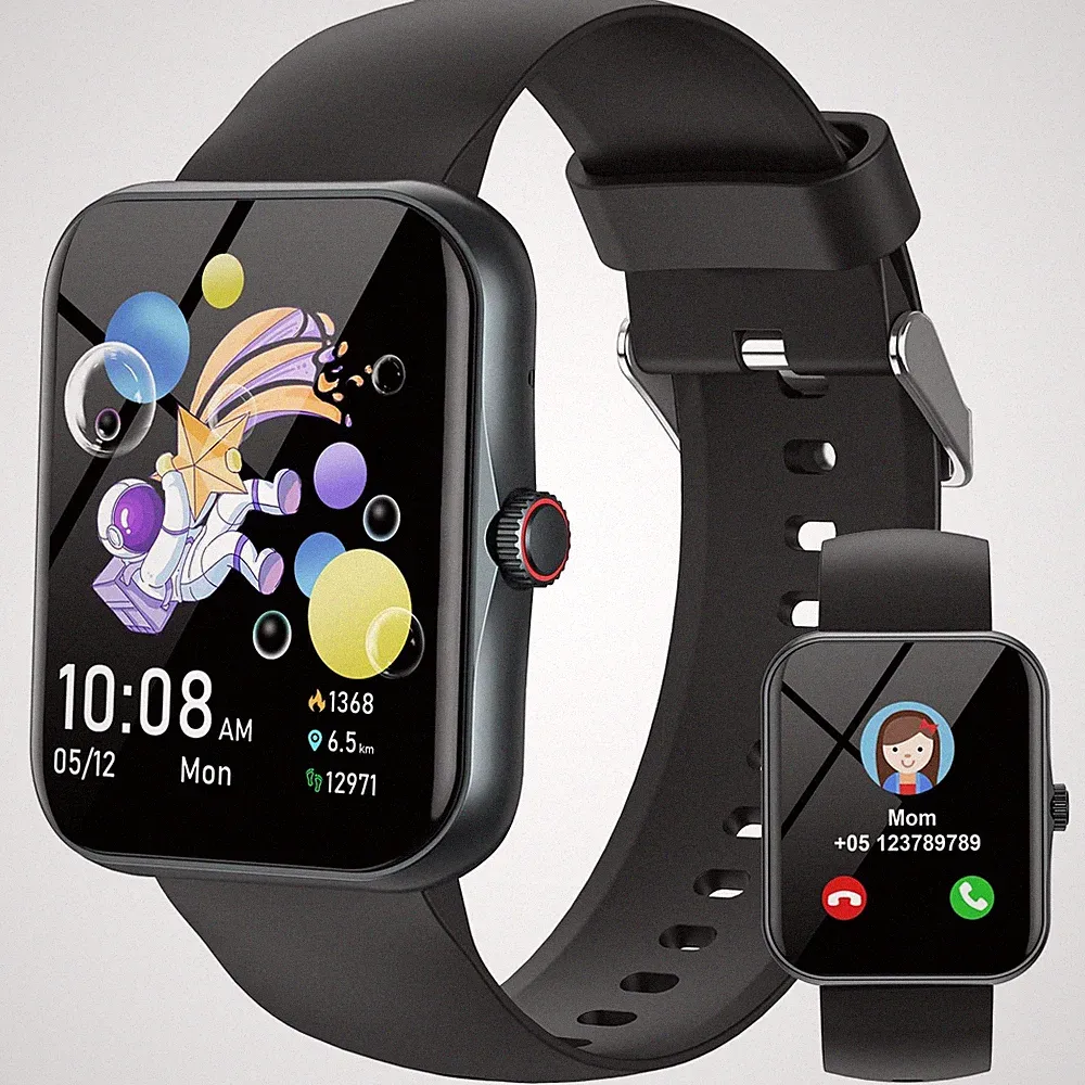 Unisex Jugendliche Fitness-Smartwatch