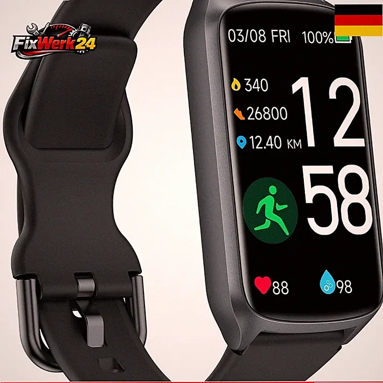 Fitness Tracker 20 Trainingsmodi 5ATM Wasserdicht Schlafanalyse SpO2
