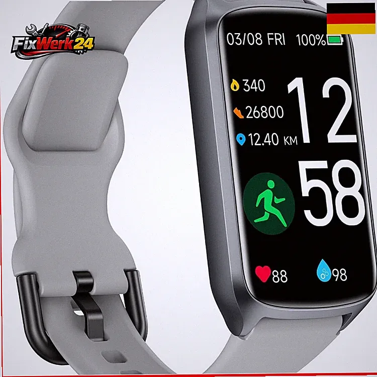 Fitness Tracker Fitnessuhr Damen Herren 20 Trainningsmodi SpO2 Tracking