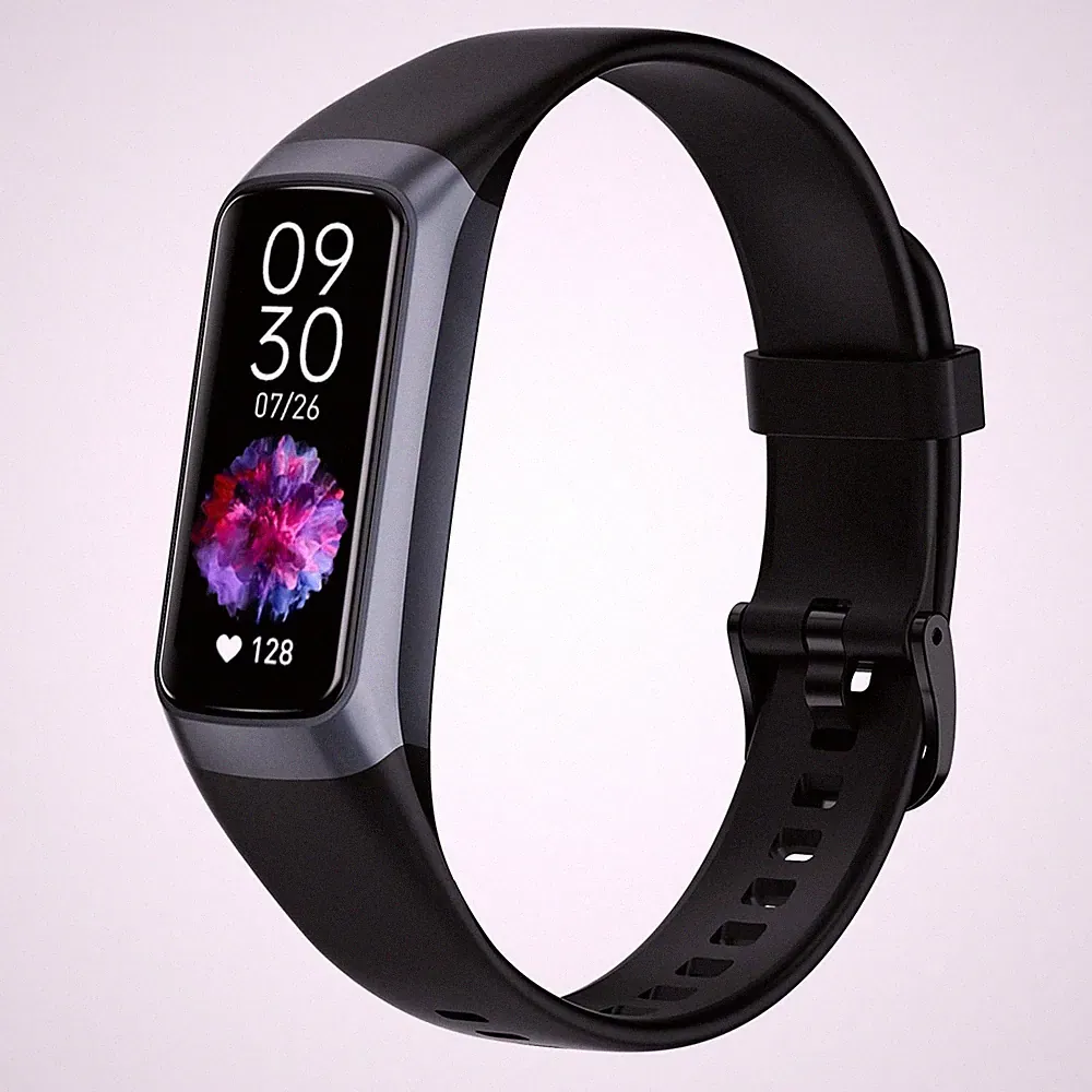 Fitness Tracker Smartwatch Herren Damen AMOLED Display Herzfrequenz Schlaf IP67
