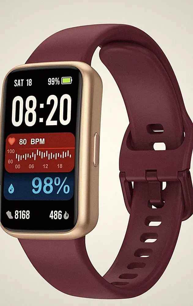 Fitness Tracker, Smartwatch mit 1,47" Farbdisplay, 100+ Sportmodi Fitness