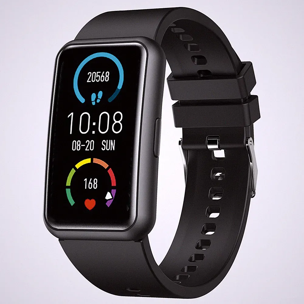 Fitnesstracker mit Puls Blutdruck Sauerstoff Schlaf Schritte Smartwatch - 9720