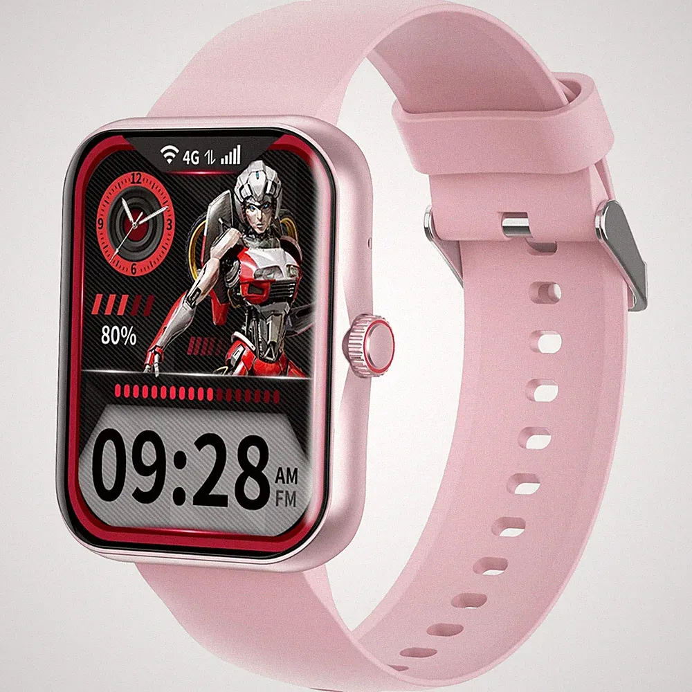 Fitnesstracker Smartwatch, Smartwatch für Kinder Herren Damen, 1,83 Zoll HD IP68,...