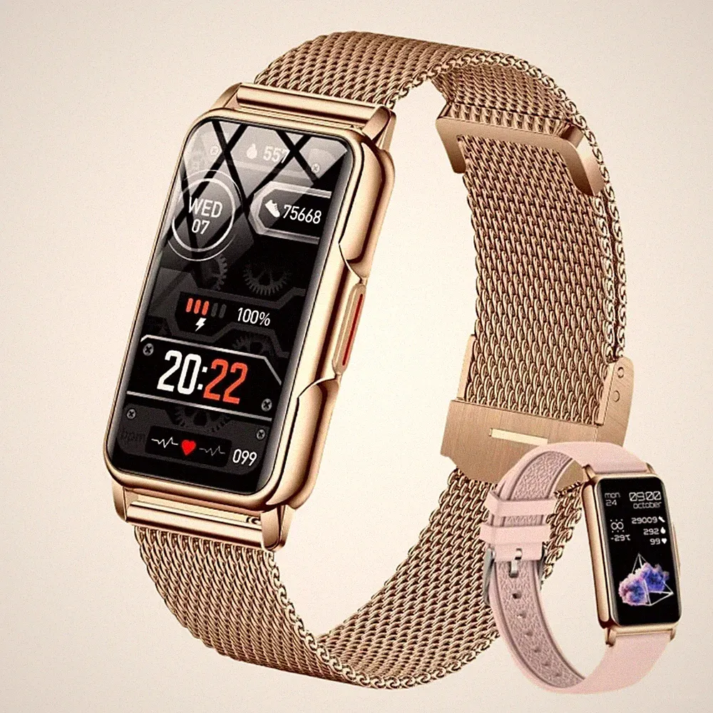 Fitnessuhr Damen Herren Android Ios Smartwatch Herzfrequenz Blutsauerstoff Sport