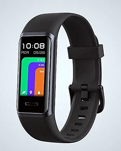 Fitnessuhr für Damen Herren Smartwatch mit Alexa Integriert 1.05 Zoll Farbwdisp