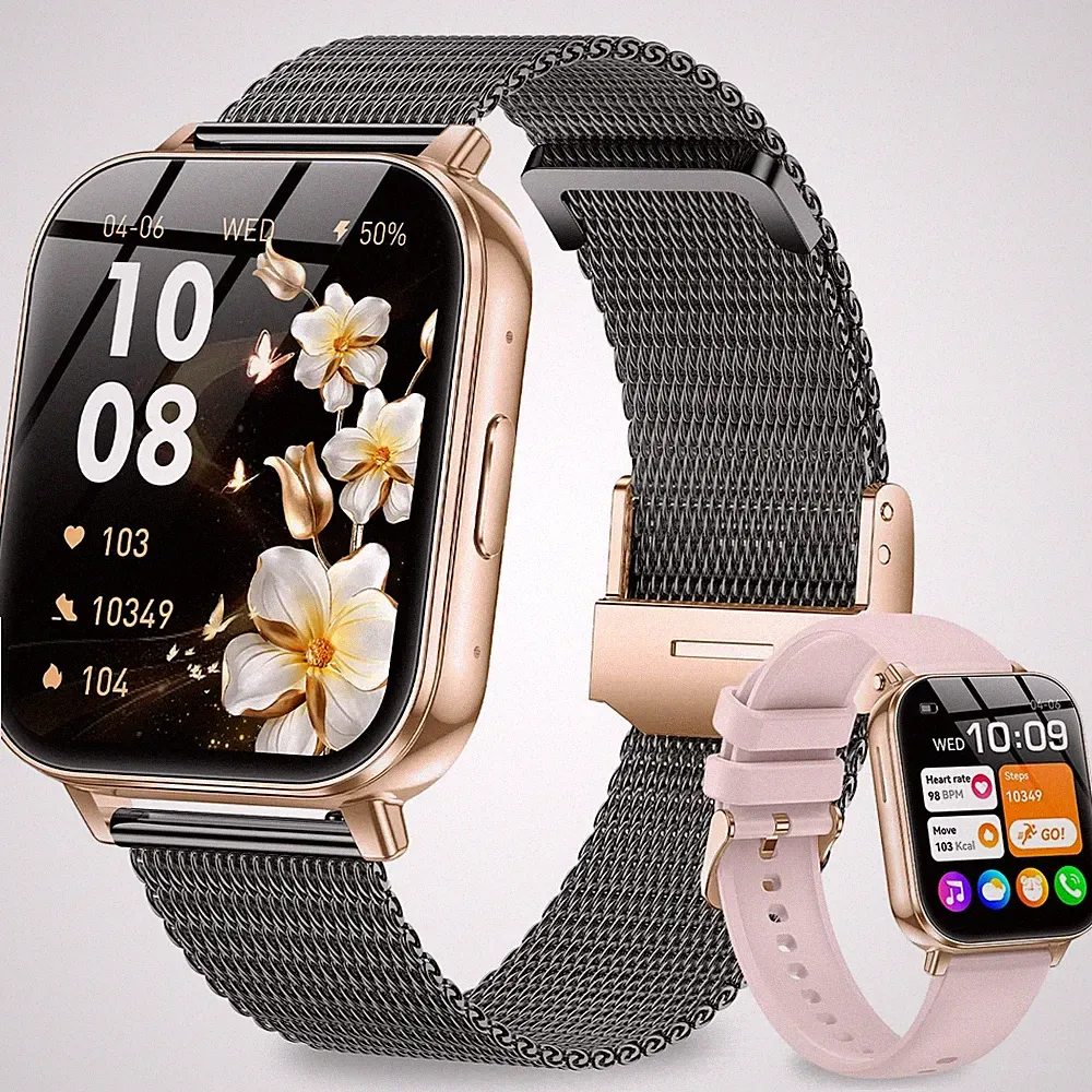 Fitoncloud Smartwatch Damen Herren1000mAh Großer Akku,1.83" HD Smart Watches...