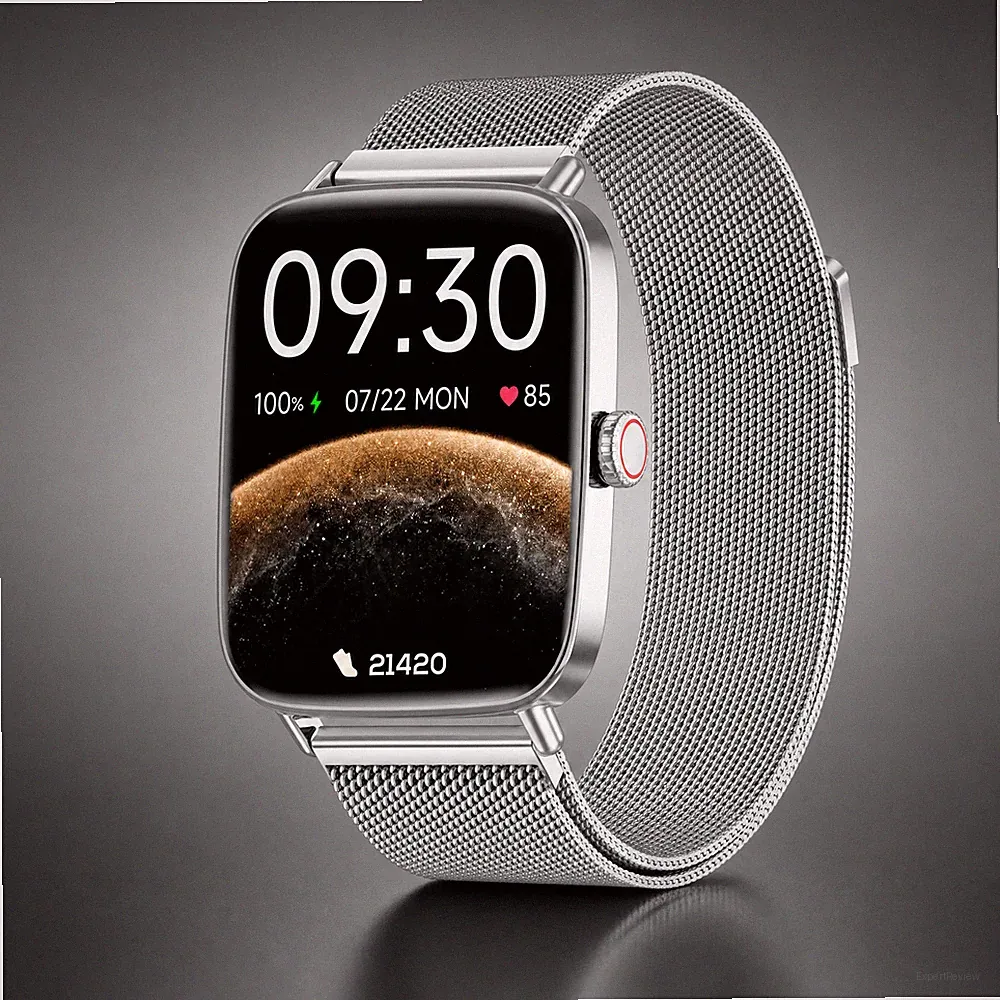 Fitpolo Smartwatch 1,85" Bluetooth 5.3 100+ Sportmodi IP68 350 mAh SpO2 NEU OVP