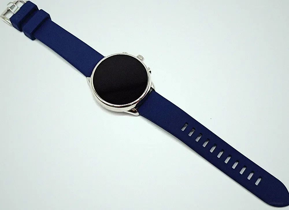 Fossil Damen Smartwatch 6 Generation Silikon Blau FTW4070