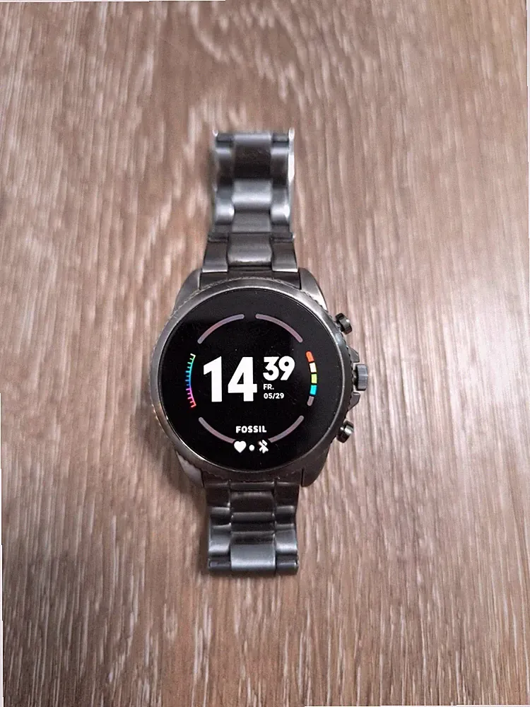 Fossil Gen 6 Smartwatch – 44mm Rauchgrau/Smoke | Wear OS | OVP