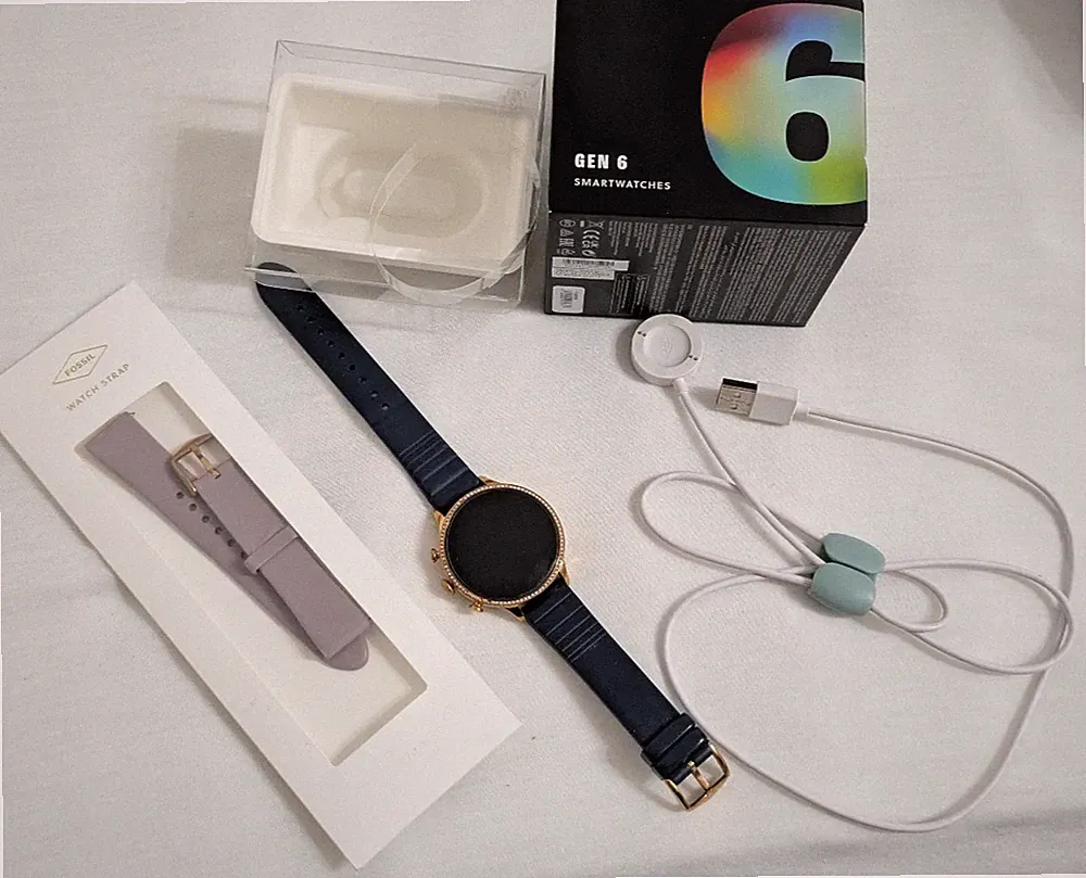 Fossil Gen 6 Smartwatch Damen Gold/Roségold • OVP + Extra-Armband
