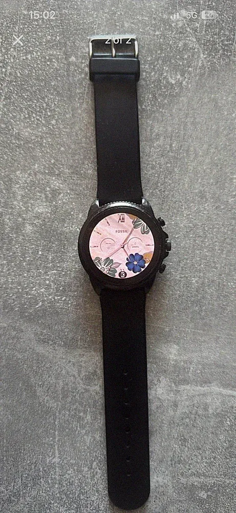 Fossil Gen 6 Smartwatch Schwarz
