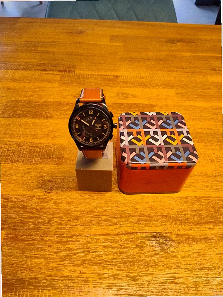 Fossil Herren Hybrid Activist Uhr, Q Smartwatch, neue Batterie, FOSSIL Box