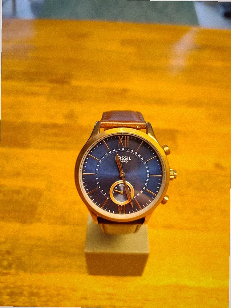 Fossil Herren Hybrid Fenmore Uhr Q Smartwatch, neue Batterie, Róse NDW2F15