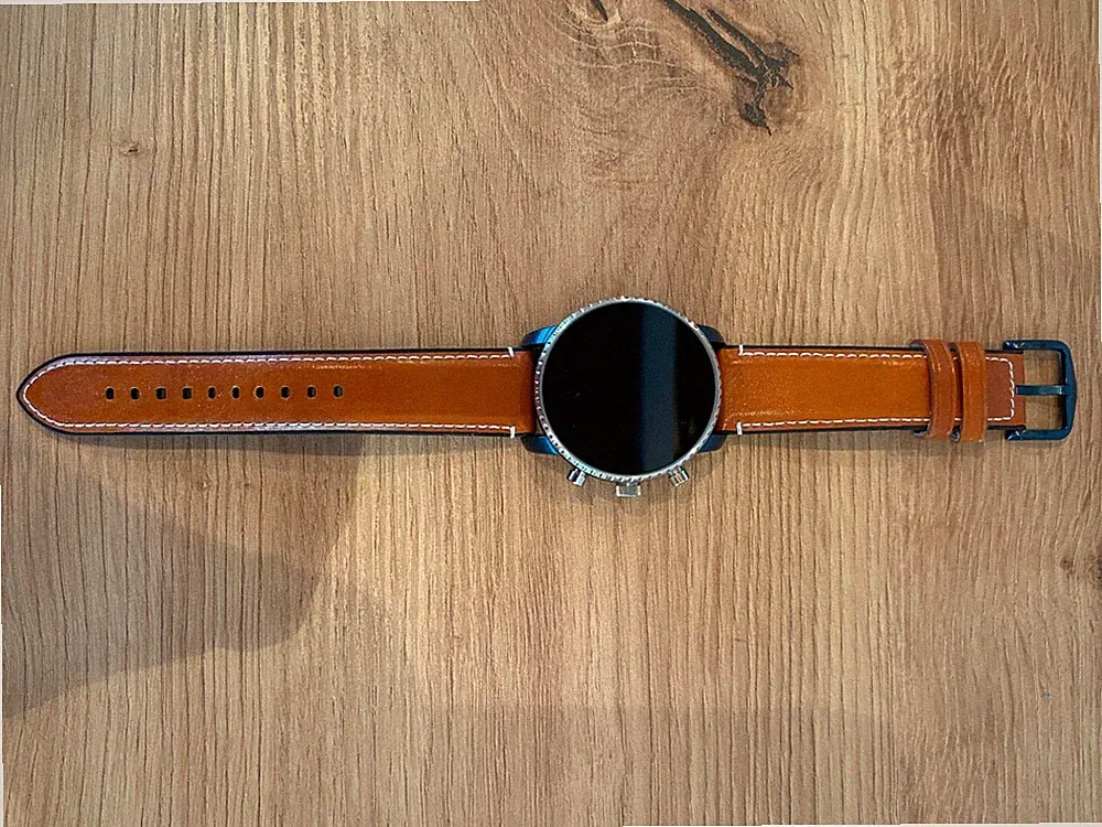 smartwatch herren braun