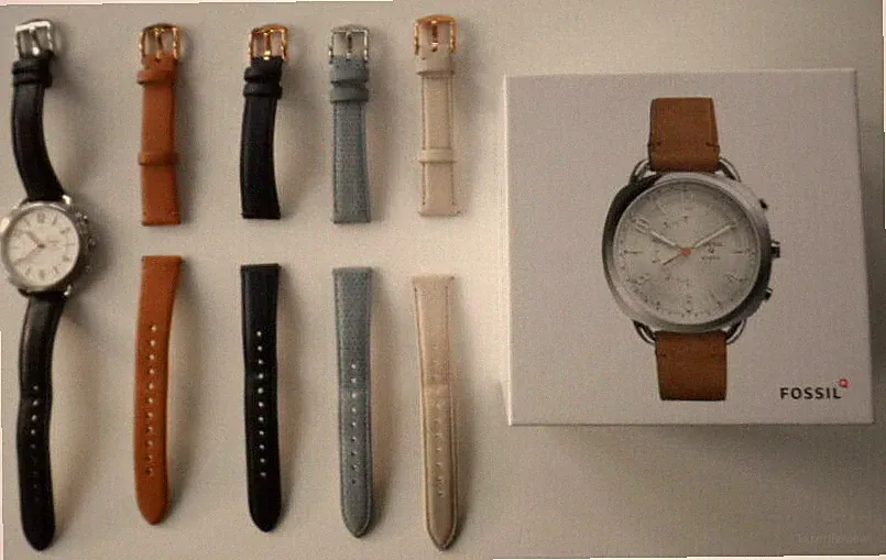 Fossil Hybrid Smartwatch Damen + Wechselarmbänder