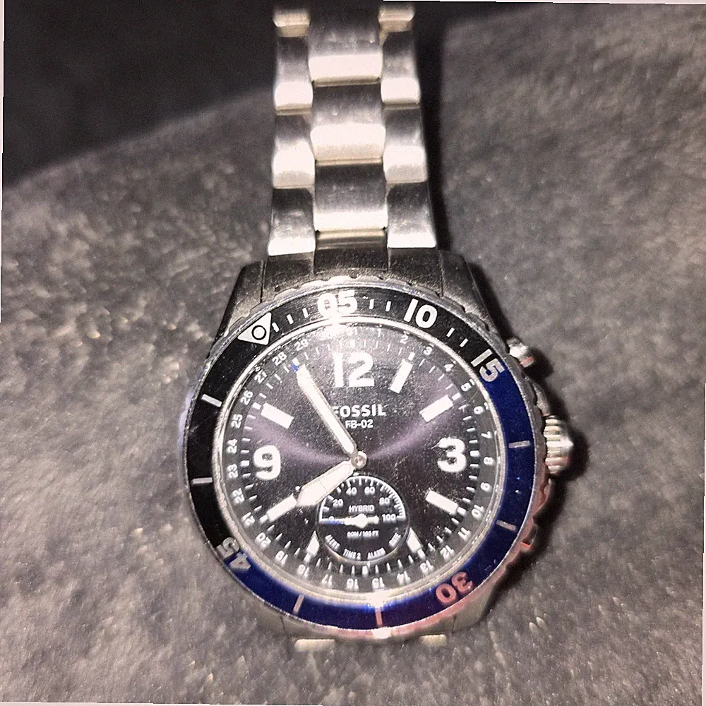 Fossil Hybrid Smartwatch, Silber